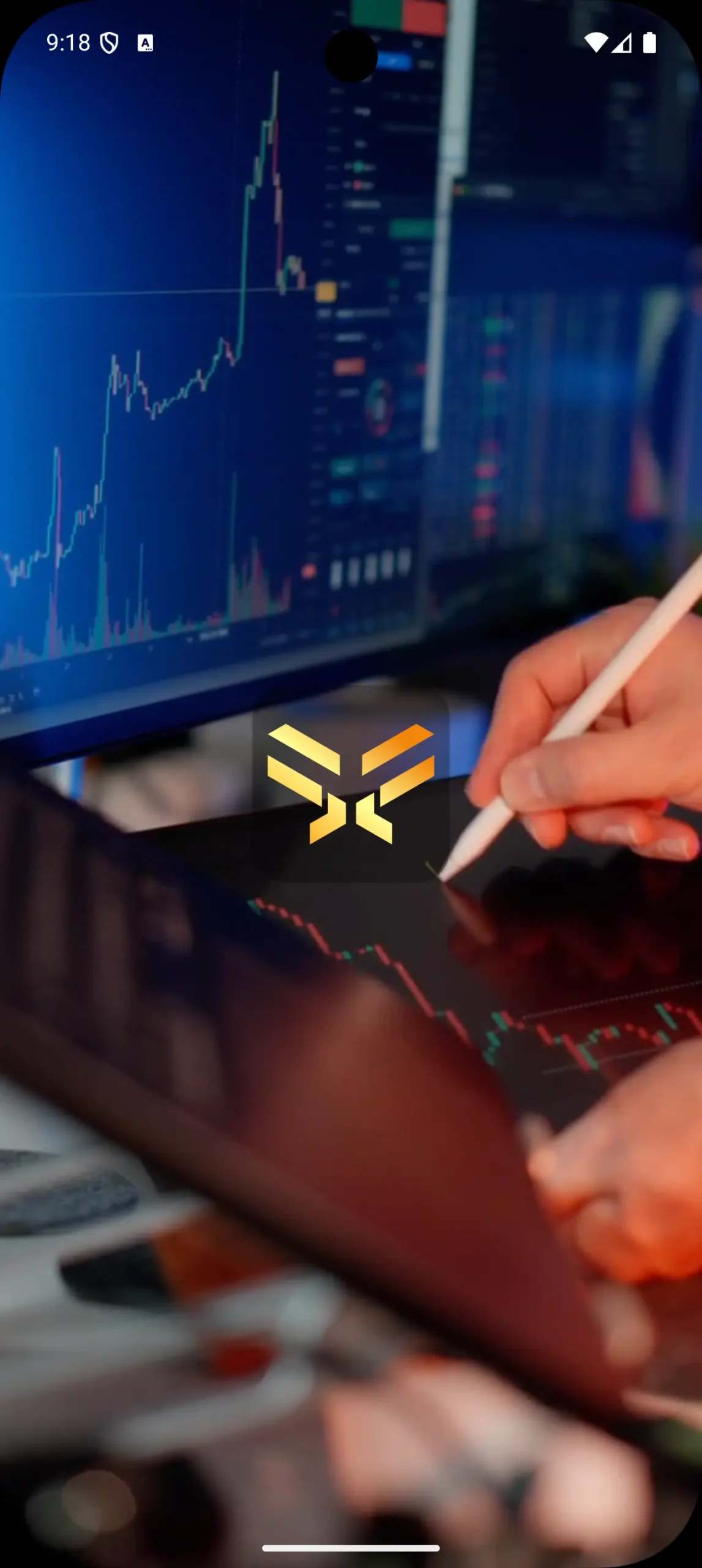 Binance Clone App Screen 1 scaled
