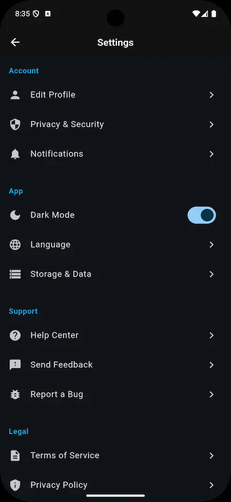 Patreon Clone App Screen 11