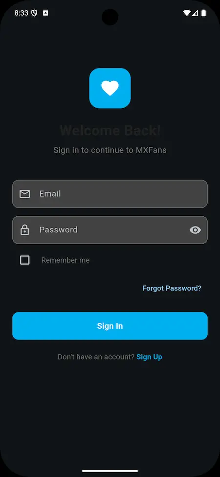 Patreon Clone App Screen 7