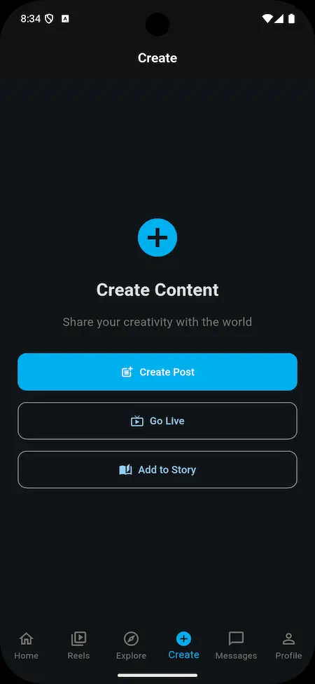 Patreon Clone App Screen 9