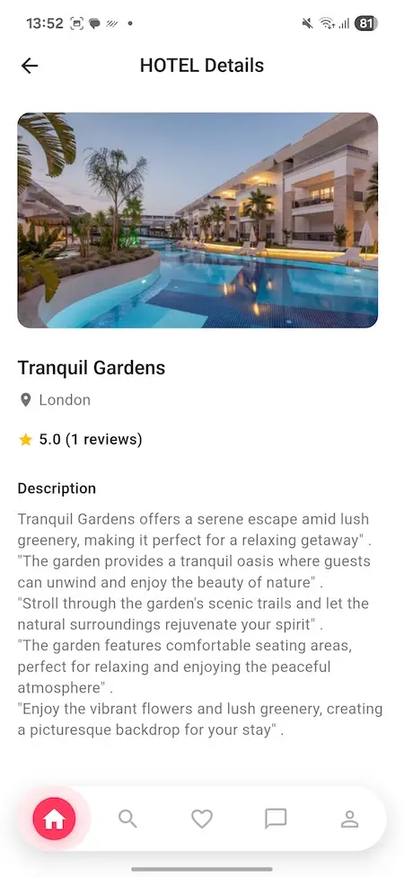Airbnb Clone App Screen 10