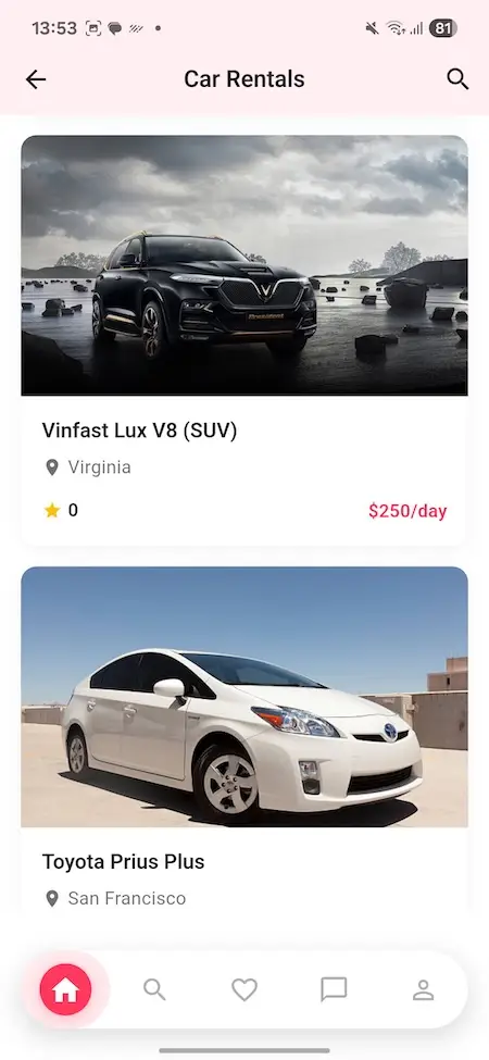Airbnb Clone App Screen 13