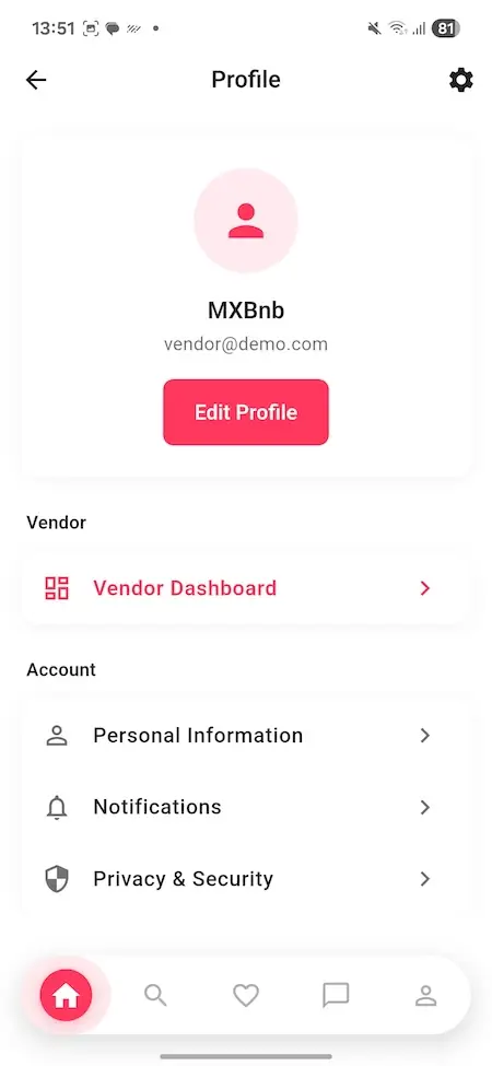 Airbnb Clone App Screen 7