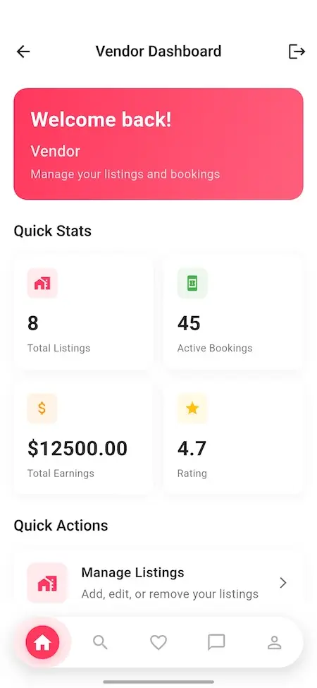 Airbnb Clone App Screen 8