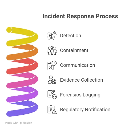 Illustration of post-launch monitoring and maintenance stages for secure white-label fintech apps