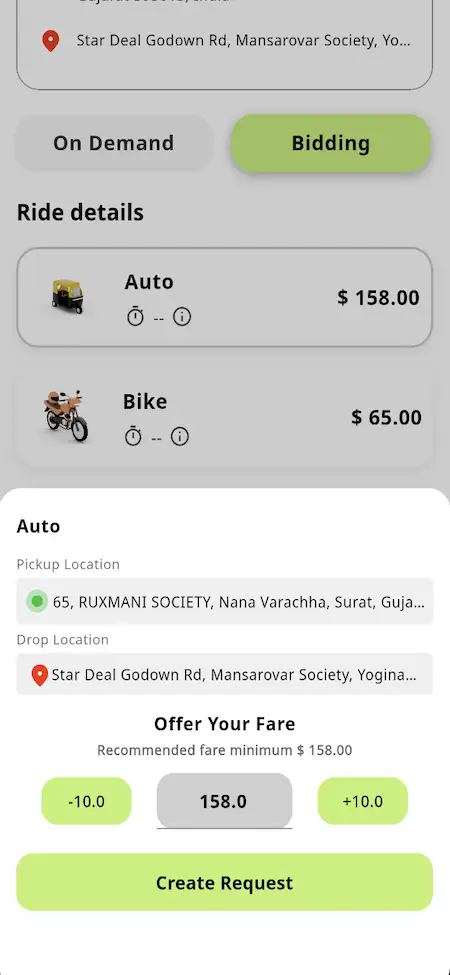 Indrive Clone App Screenshot 11