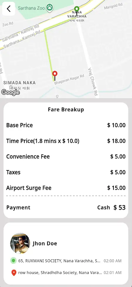 Indrive Clone App Screenshot 4