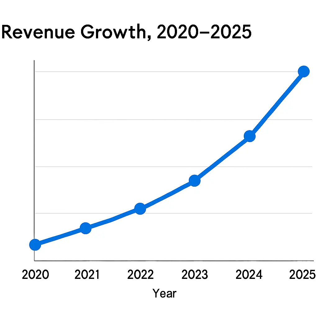 Revenue Growth for microblogging