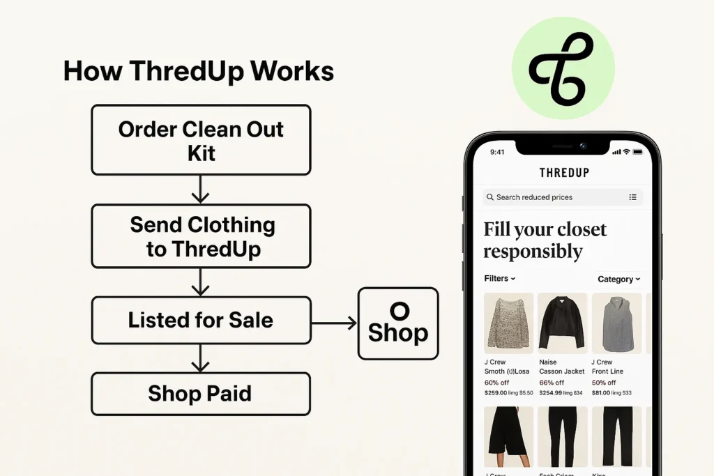 how thredup works diagram 1
