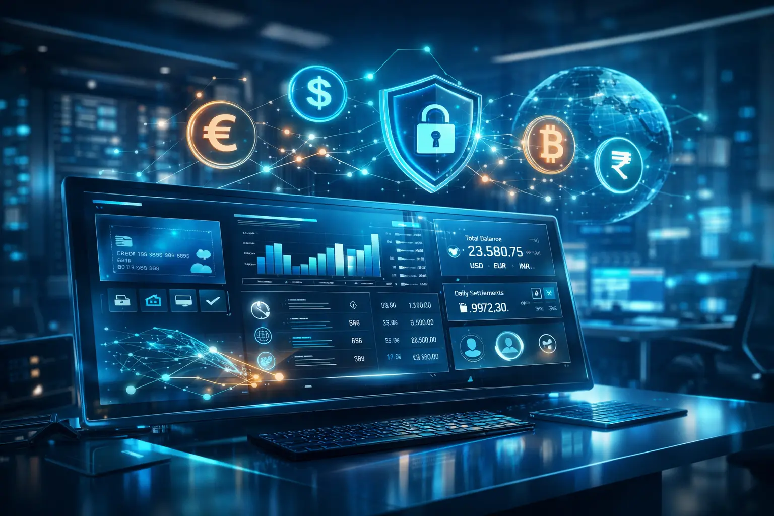 Razorpay Clone Script payment gateway dashboard UI with secure fintech transaction system by Miracuves.