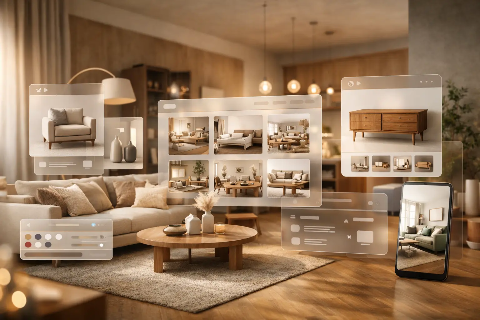 Premium furniture and home decor e-commerce platform inspired by Crate-Barrel Clone Script concept