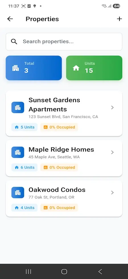 Buildium Clone App Screenshot 20251219 113725