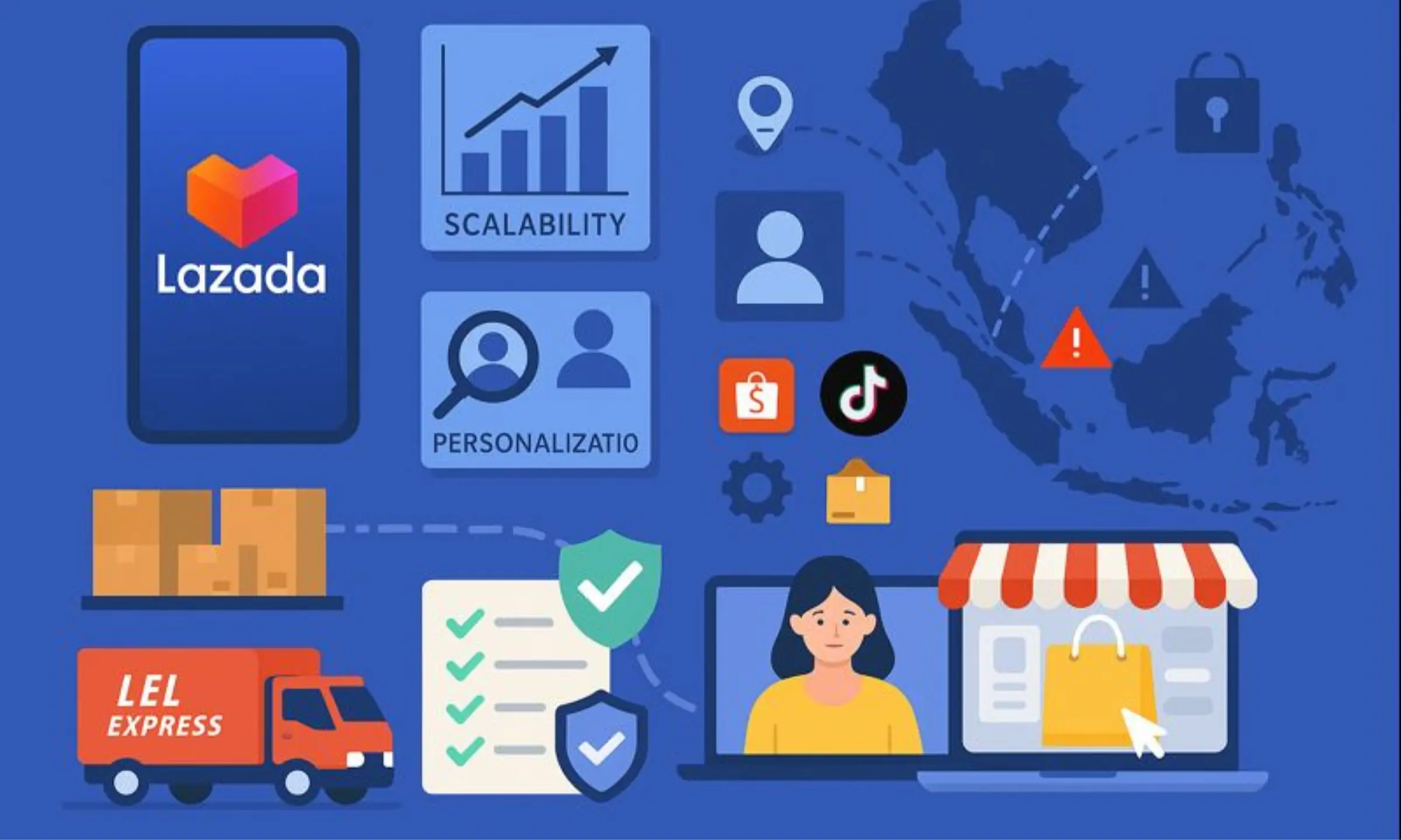 Business Model of Lazada – Complete Strategy Breakdown 2025