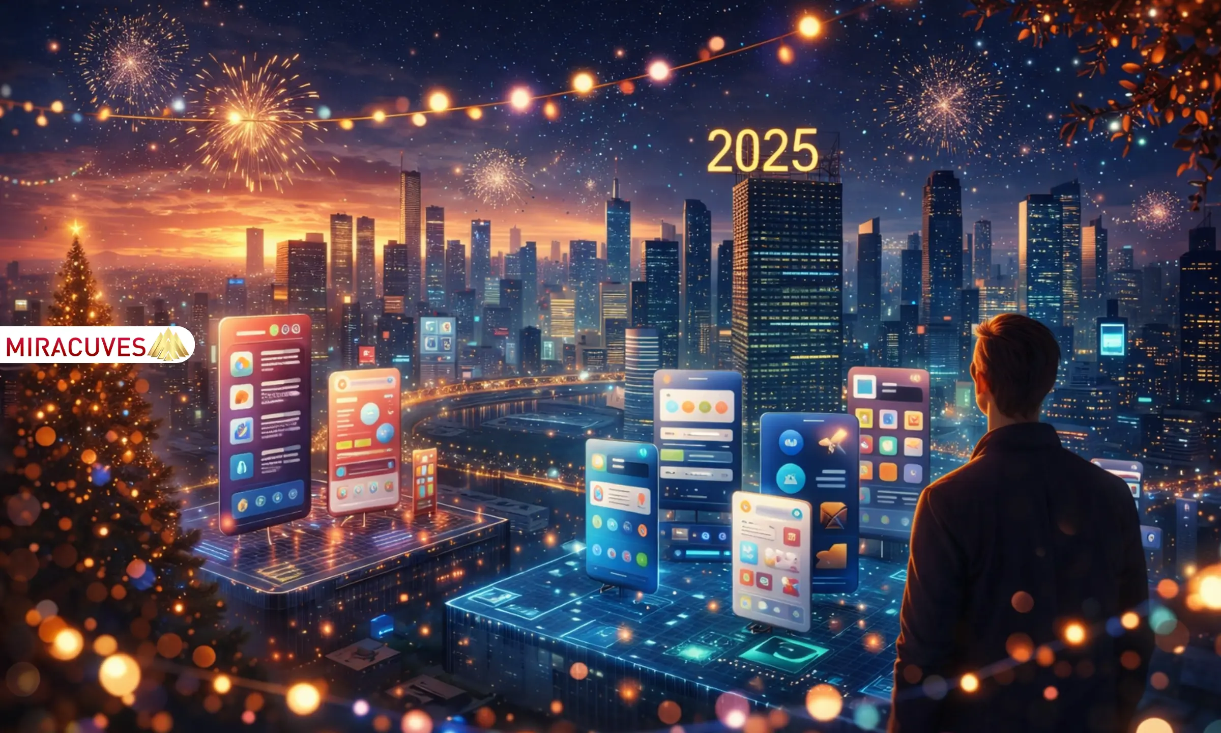 Christmas and New Year startup app launch with Miracuves readymade app solutions