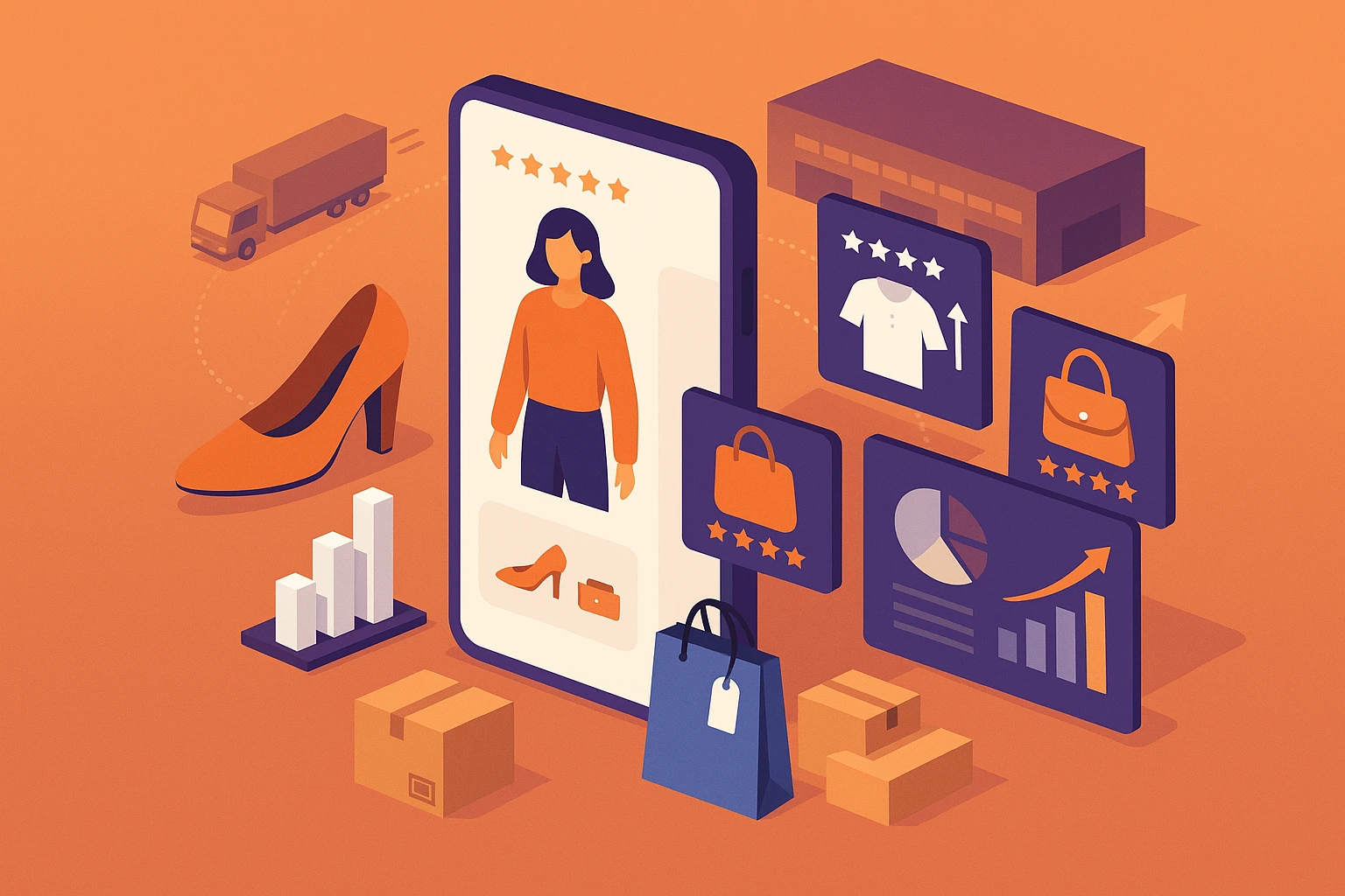 Zalando revenue model showing fashion marketplace growth, commissions, advertising, and fulfillment monetization