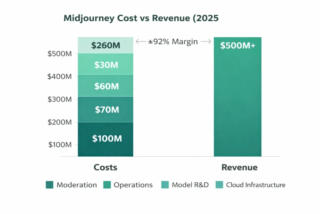 Cost Vs Revenue Midjourney