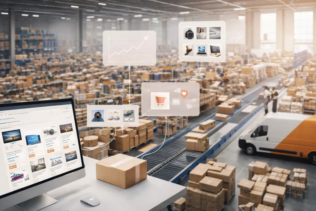 Cdiscount marketplace revenue model showing large-scale discount ecommerce operations in Europe