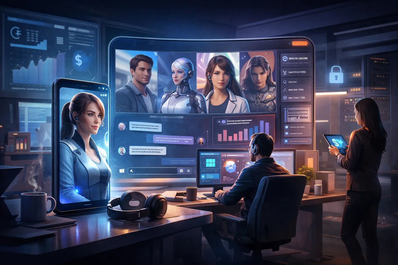 Character AI Clone Script Platform by Miracuves