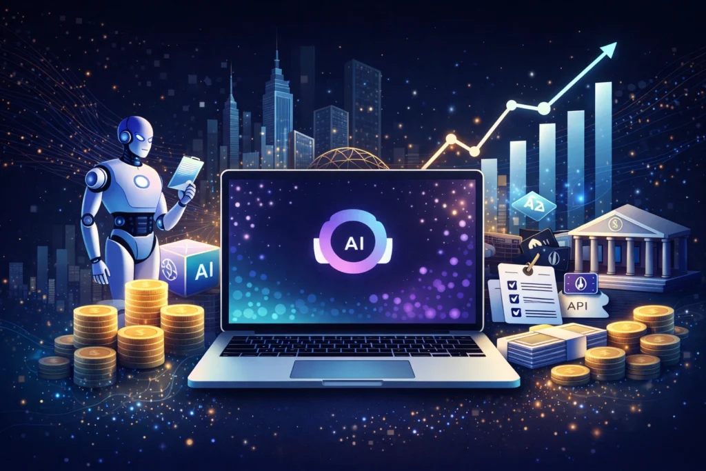 Jasper AI revenue model showing subscription plans, enterprise pricing, and AI content monetization in 2026