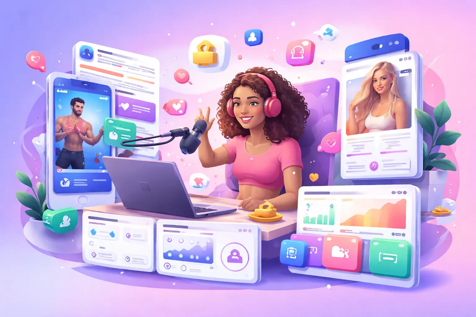 LoyalFans Clone Script Creator Subscription Platform by Miracuves