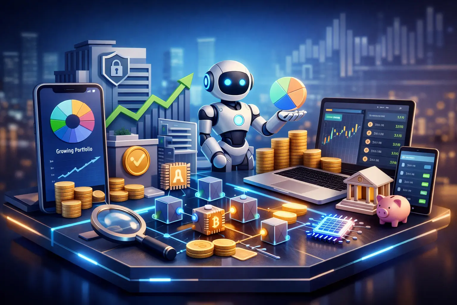 Stash clone Script micro-investing app with AI-powered portfolio management and fintech automation