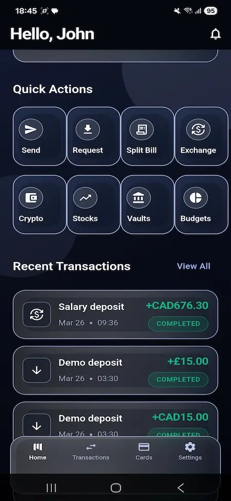 Revolut Clone 34 Revolut Clone Mobile App Screens7