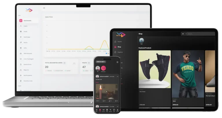 Tiktok Clone Multi Devices