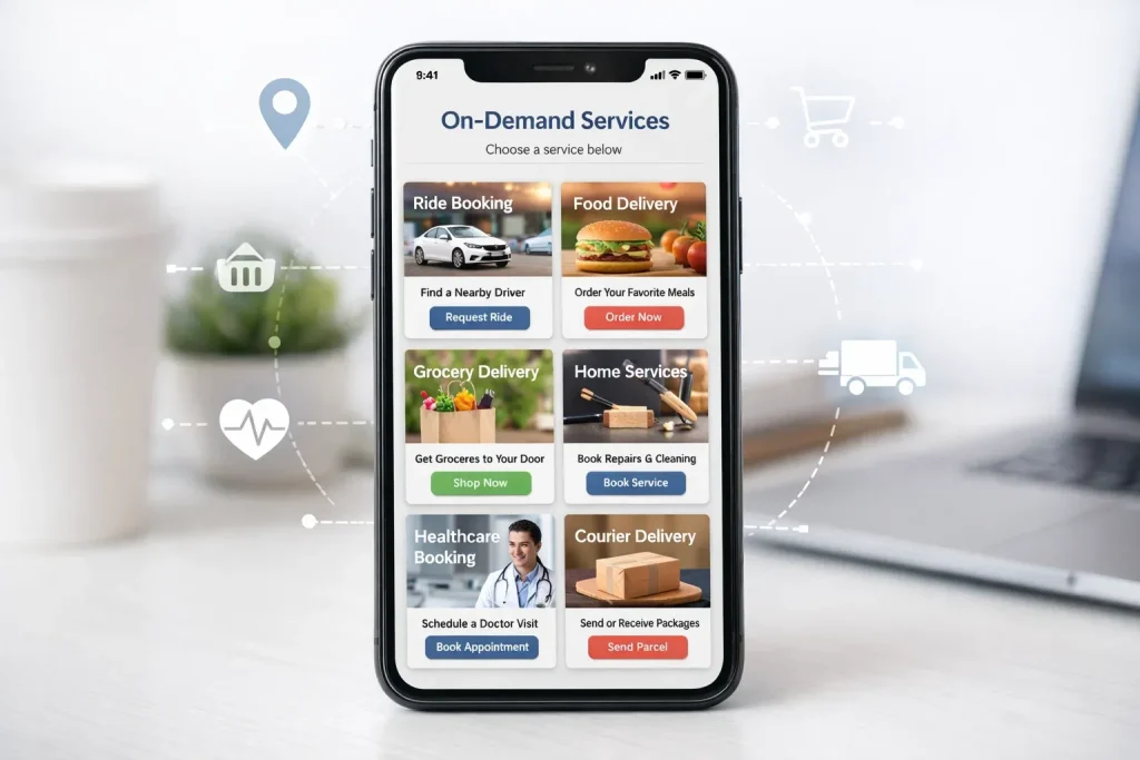 on-demand-services-app-ui-ride-food-grocery-healthcare-courier.