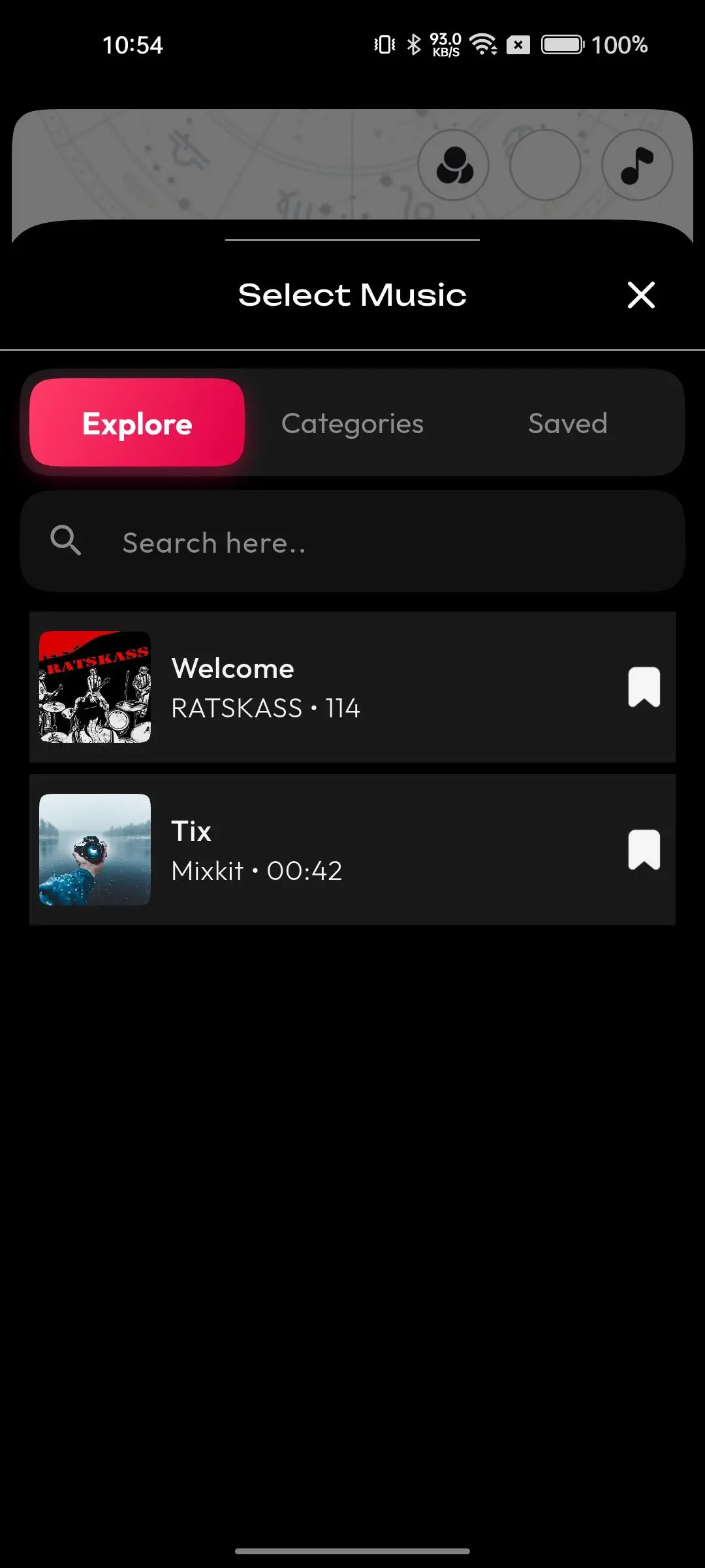 TikTok Clone 10 music sheet