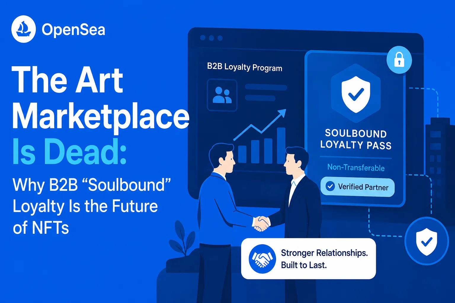Public NFT marketplace compared with NFT loyalty platform for B2B brand retention