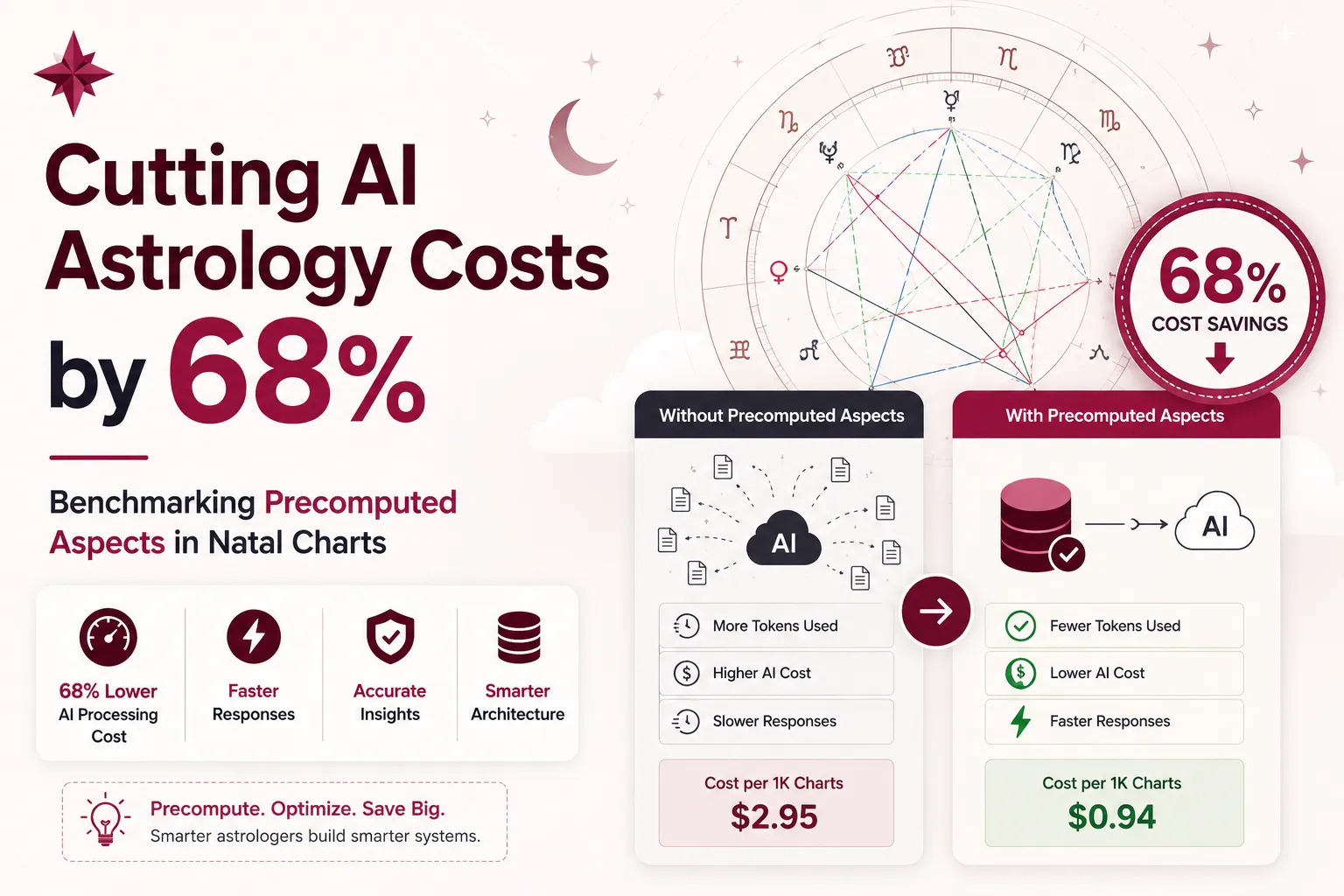 Co-Star clone ephemeris caching pipeline using Redis to process personalized astrology transits