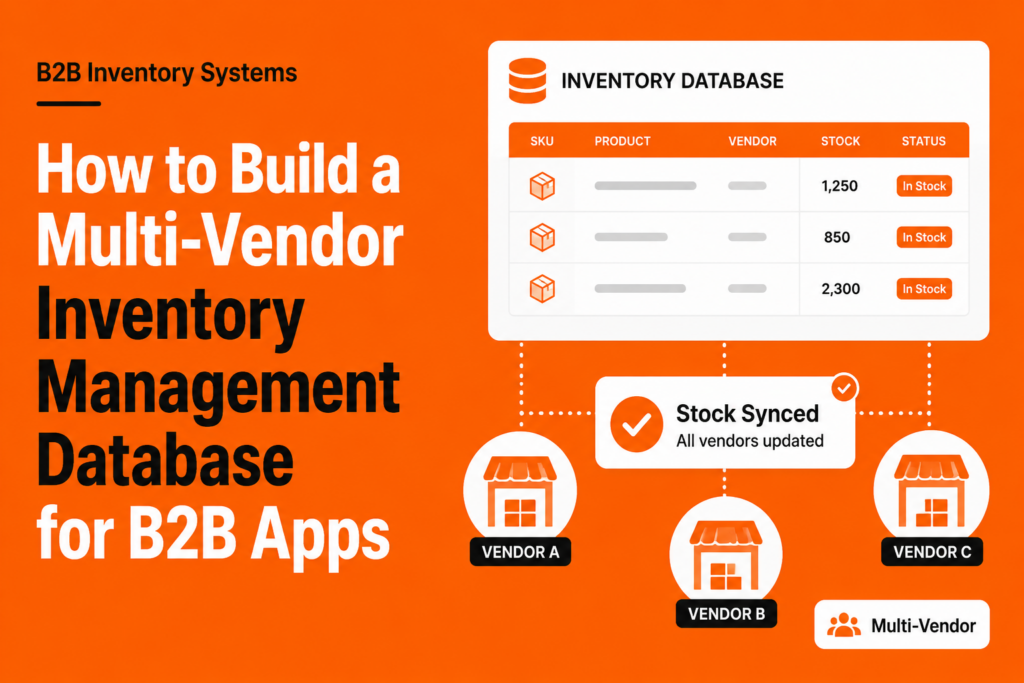 B2B multi-vendor inventory management database building guide