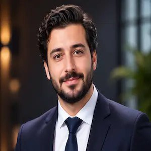 Portrait of Chadi El Boustani testimonial about Miracuves crypto exchange platform with KYC, wallets, mobile apps, trading UI, settlement, and token launch support