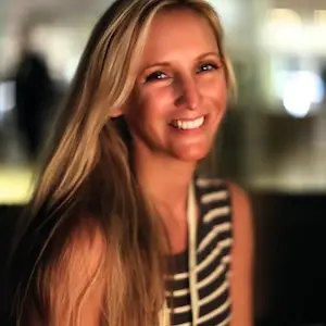 Portrait of Dana Strokovsky from Walk Bud testimonial about Miracuves mobility platform with rider app, driver app, dispatch, pedicab routing, airport queue integration, and surge pricing
