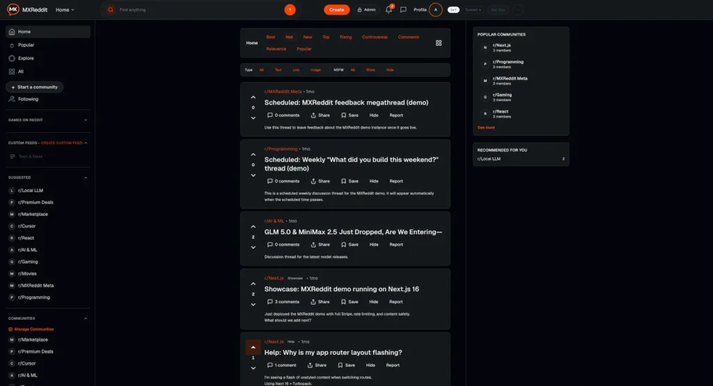 Reddit Clone 37 MXReddit-–-Reddit-clone-04-06-2026_09_00_PM
