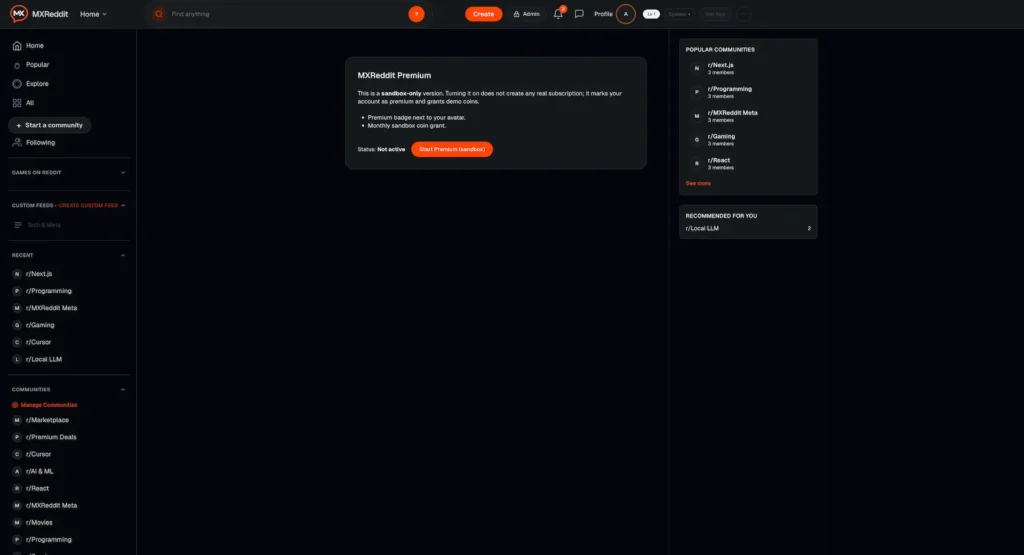 Reddit Clone 30 MXReddit-–-Reddit-clone-04-06-2026_09_08_PM
