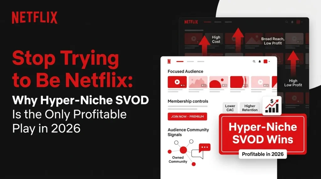 Founder building a hyper-niche SVOD platform instead of competing with Netflix