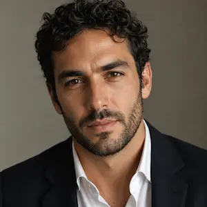 Professional portrait of Omar Yassaa, Product Lead at MyQif Technologies, featured in a testimonial about launching a personal finance aggregation platform.