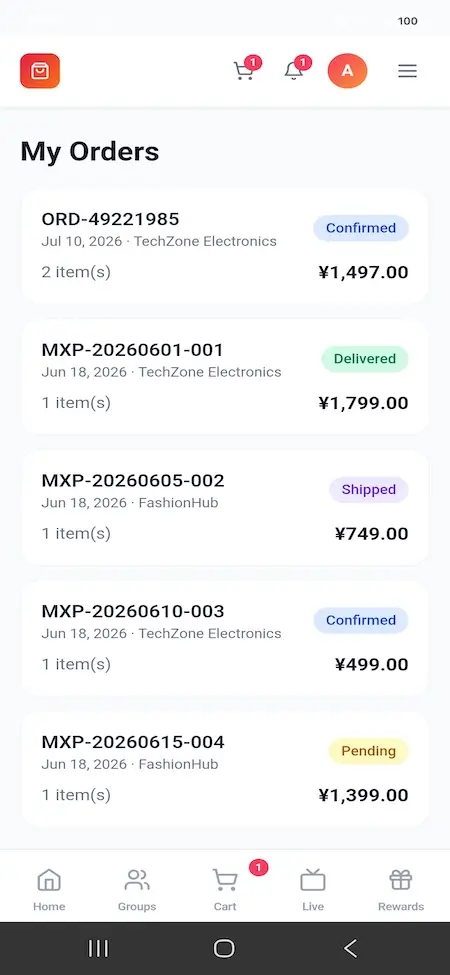 Pinduoduo Clone 23 Screenshot 20260731 143526 MXPinDuoDuo