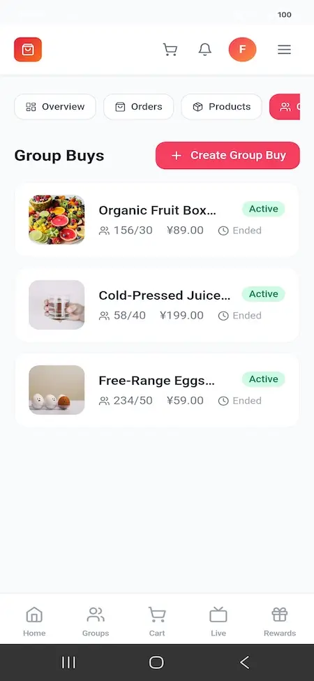 Pinduoduo Clone 33 Screenshot 20260731 143650 MXPinDuoDuo