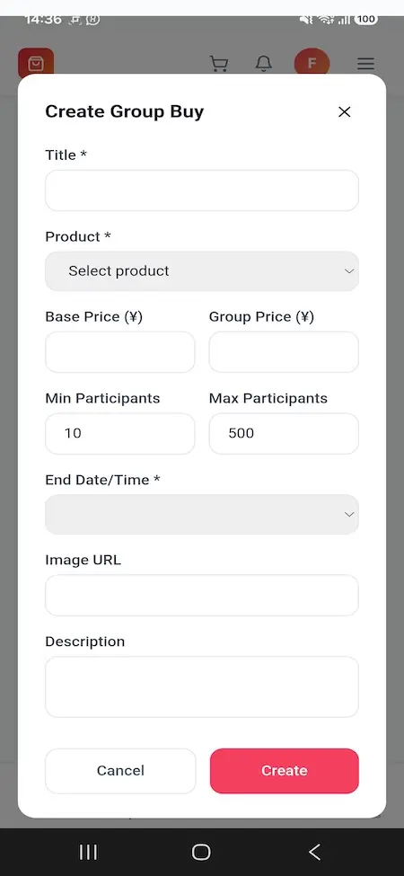 Pinduoduo Clone 32 Screenshot 20260731 143659 MXPinDuoDuo