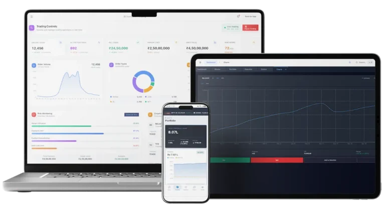 Zerodha Clone Cross Platform Screens 1