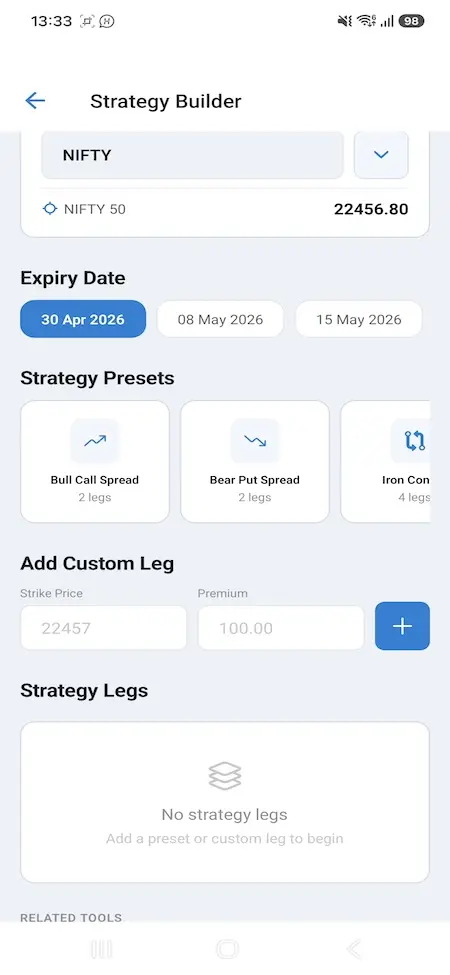 Zerodha Clone 21 Zerodha Clone Mobile App Screen 17