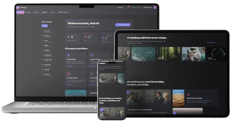 Heygen clone Cross Platform