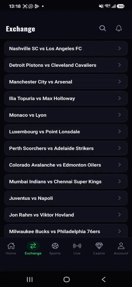 Bet365 Clone 16 Screenshot 20260813 131805 MXBet365