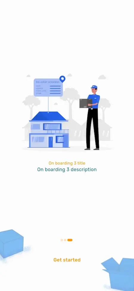 Amazon Clone Delivery Staff Onboarding