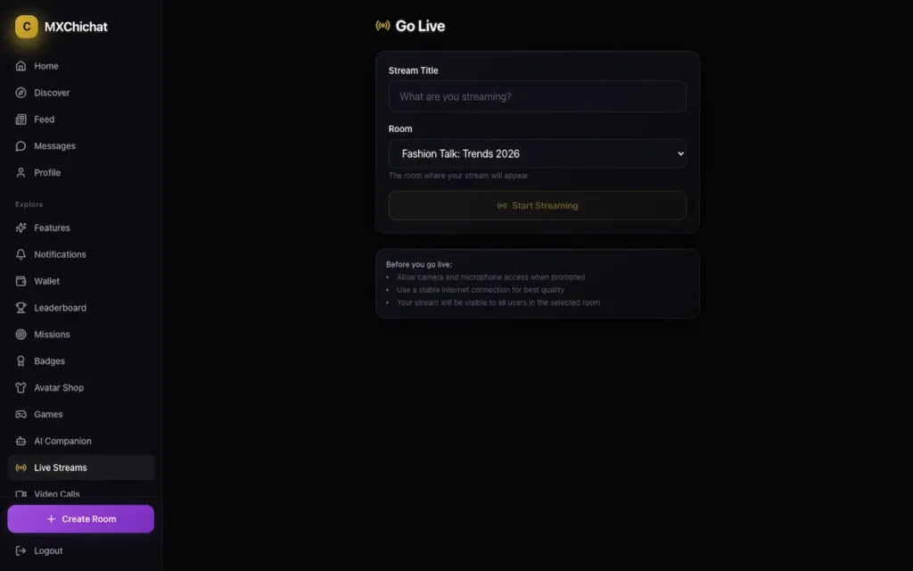 ChillChat Clone 27 04-go-live
