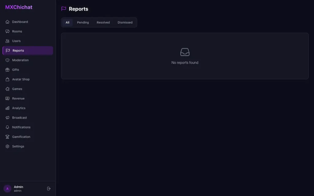 ChillChat Clone 31 05-reports