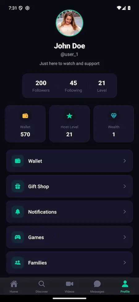 Bigo Live Clone 18 07 profile