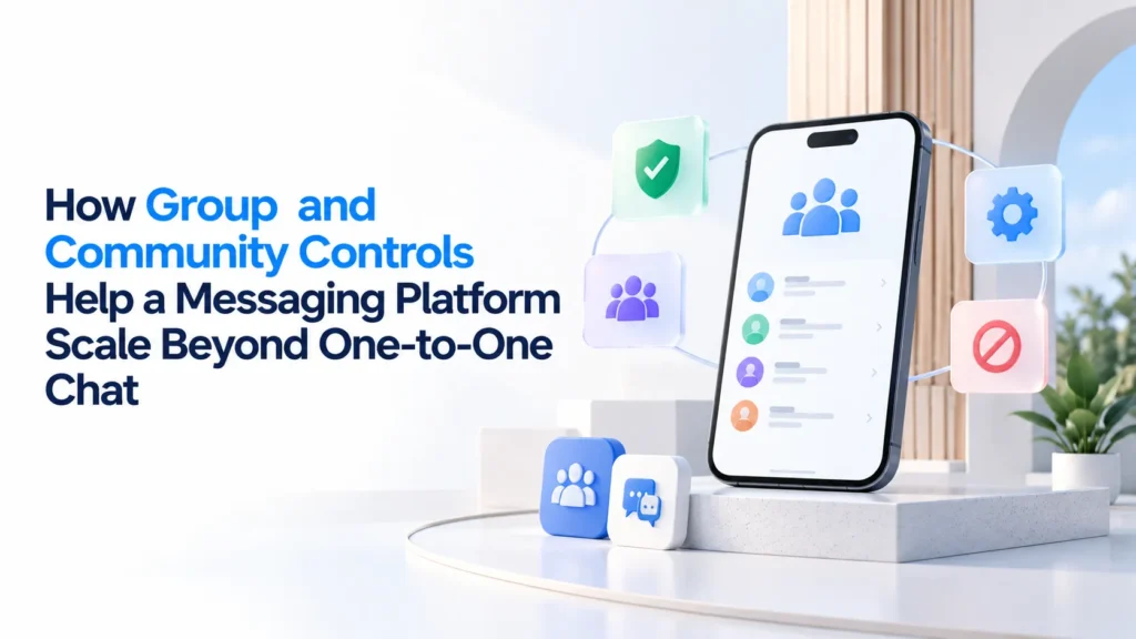 Group and community controls helping a messaging platform scale beyond one-to-one chat
